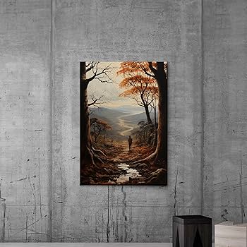 Amazon.com: Vertical Landscape Prints, Vintage Print
